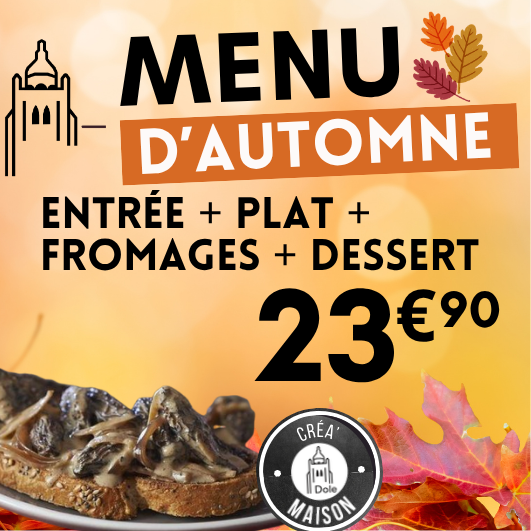 menu de l'été