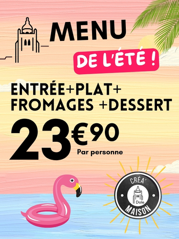 encart menu de paques